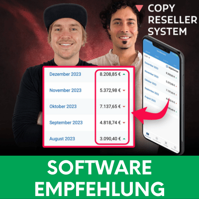 Copy Reseller System Erfahrungen von Sven Hansen und Claudio Trento