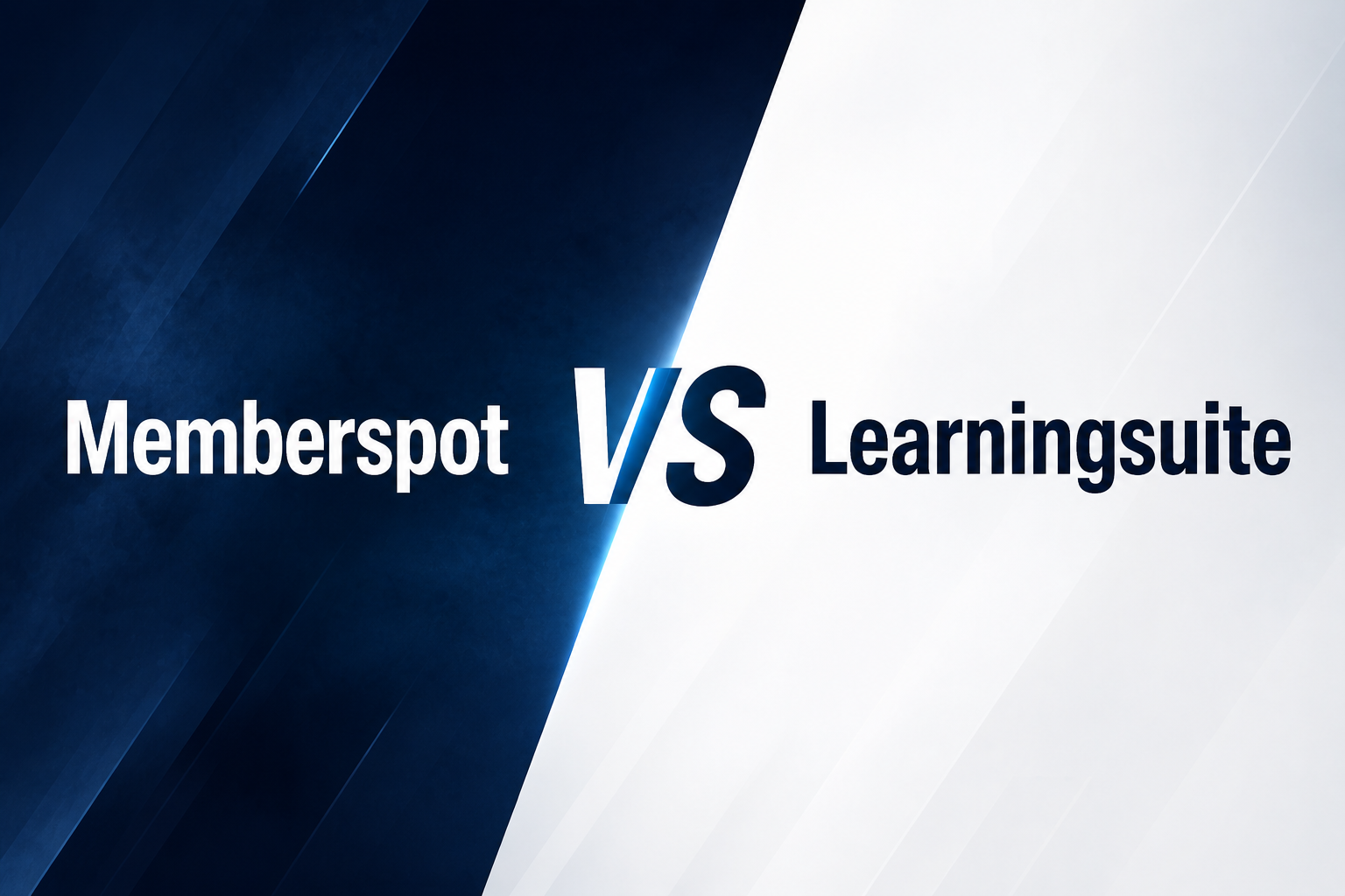 Memberspot vs Learningsuite